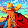 Western Cowgirl diamond paintings