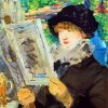 Woman Reading by manet diamond paintings