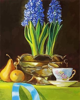 aesthetic Hyacinth diamond painting