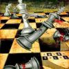 chess board war diamond paintings