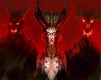 evil Lilith diamond paintings