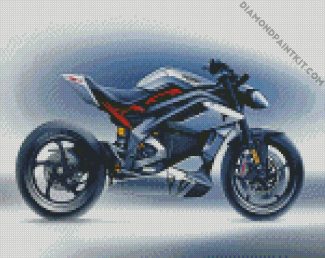 grey Motorcycle diamond paintings