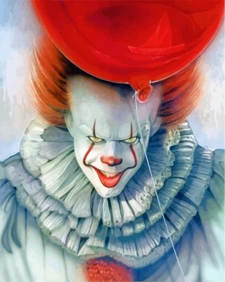 pennywise and the red balloon diamond paintings