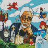 studio ghibli and hayao miyazaki diamond paintings
