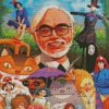 studio ghibli characters and Hayao Miyazaki diamond paintings
