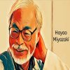 the japanese animator Hayao Miyazaki diamond painting