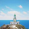 the lighthouse at akrotiri santorini greece diamond paintings