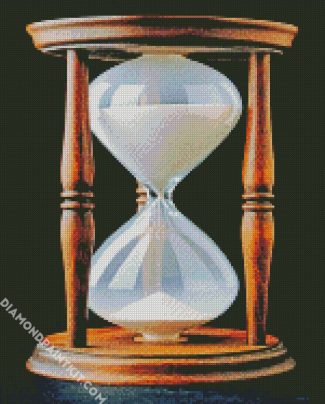 vintage Hourglass timer diamond paintings