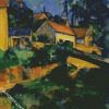 Turning Road At Montgeroult Cezanne diamond Painting