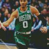 Aesthetic Celtics Player diamond painting