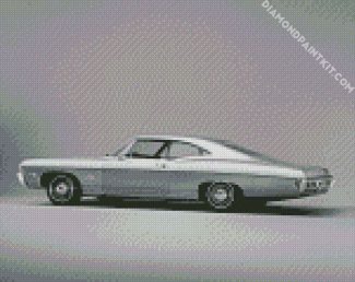 Grey Chevrolet Impala diamond painting