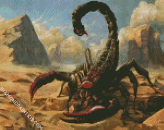 Big Scorpion diamond painting