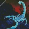Blue Scorpion diamond painting