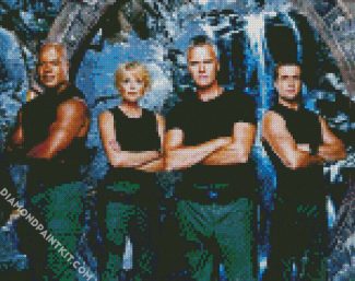 Stargate Characters diamond painting