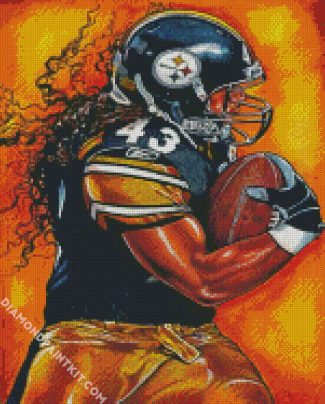 Steelers Player diamond painting