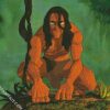 Tarzan In Jungle diamond painting