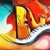 Abstract Musical Instruments diamond painting