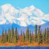 Alaska Mountains diamond painting