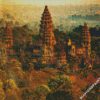 Angkor Wat Cambodia diamond paintings