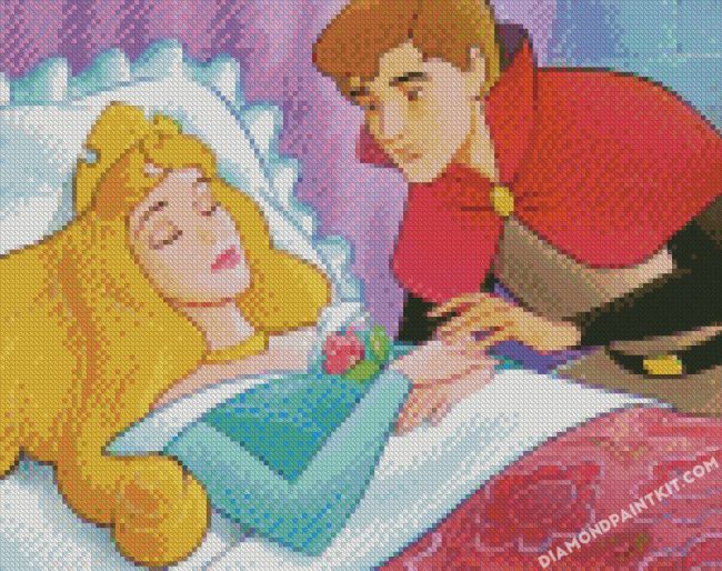Aurora Princess and Prince diamond paintings