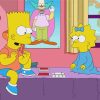 Bart And Lisa simpson diamond painting