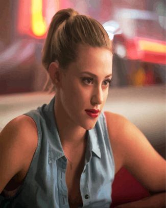 Betty Cooper From Riverdale diamond painting