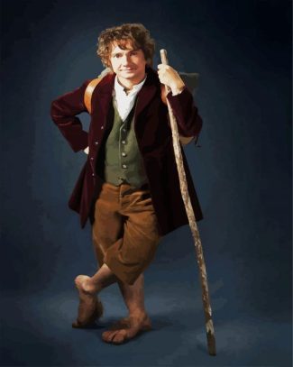 Bilbo Baggins diamond painting