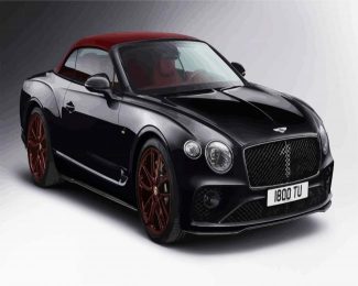 Black And Red Bentley diamond painting