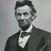 Black And White Lincoln diamond painting