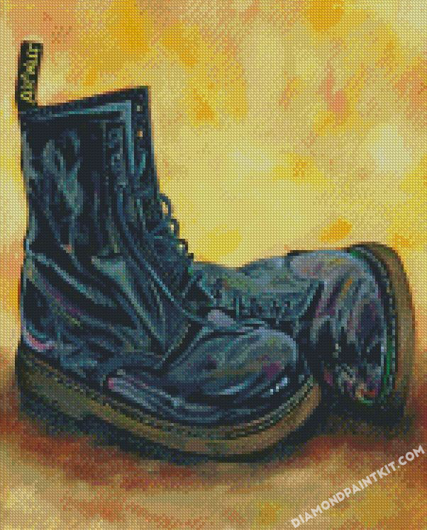 Black Boots diamond paintings