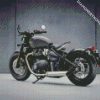 Black Triumph Motorcycle diamond painting