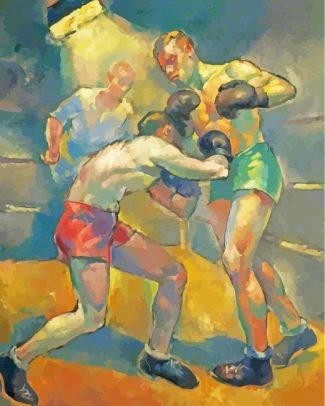 Boxers Art diamond painting