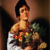 Boy With Fruits Basket diamond painting