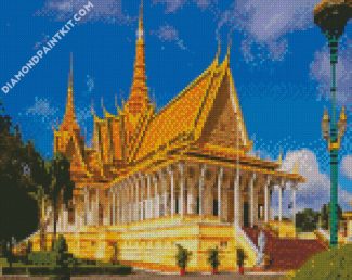 Cambodia Royal Palace diamond paintings