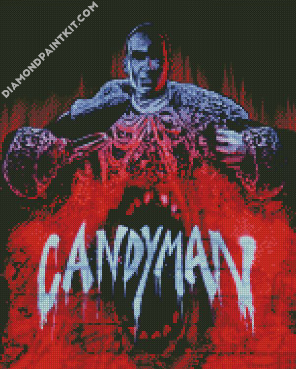 Candyman Horror Movie diamond paintings