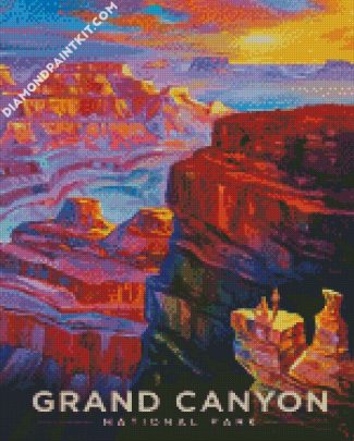 Canyon National Park Poster diamond paintings