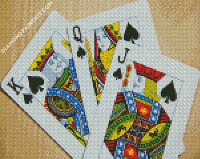 Card Game diamond paintings