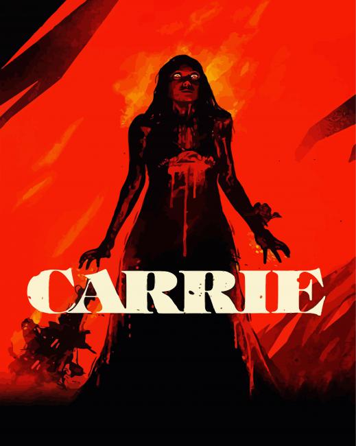 Carrie Movie Poster diamond painting