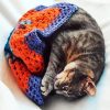 Cat With A Blanket diamond painting