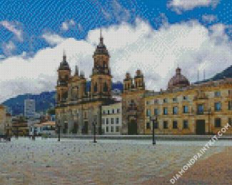 Cathedral Primada De Colombia diamond painting