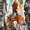Champs De Mars The Red Tower Robert Delaunay diamond painting