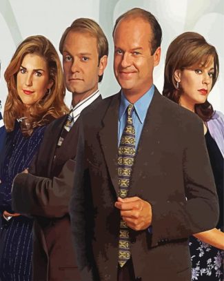Characters From Frasier diamond painting