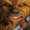 Chewbacca Star Wars Illustartion diamond painting