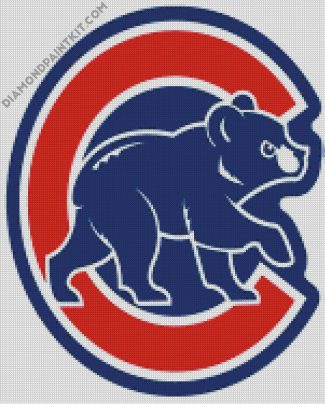 Chicago Cubs Logo diamond painting
