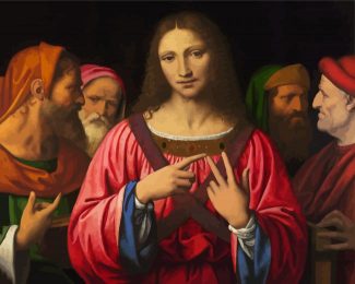 Christ among the Doctors by Durer diamond painting