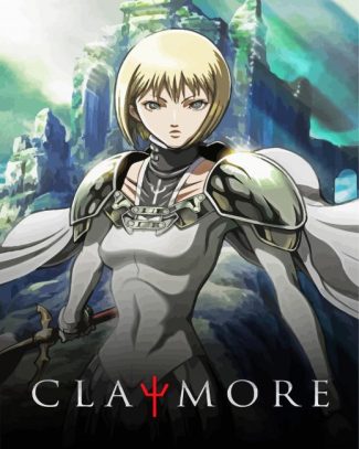 Claymore Anime Poster diamond painting