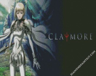 Claymore Anime diamond paintings