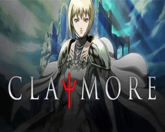 Claymore Manga Serie diamond painting