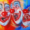 Clowns Faces diamond painting