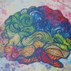 Colorful Brain diamond paintings